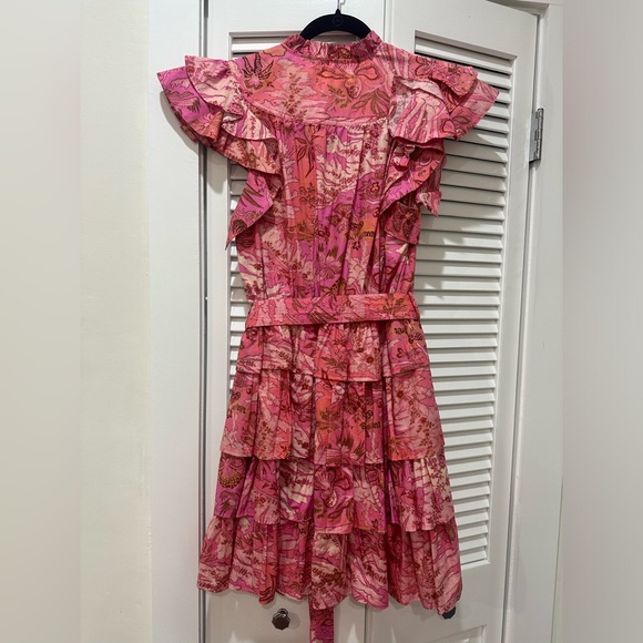 ULLA JOHNSON Lulua Dress in Camellia 14 - Picture 2 of 4